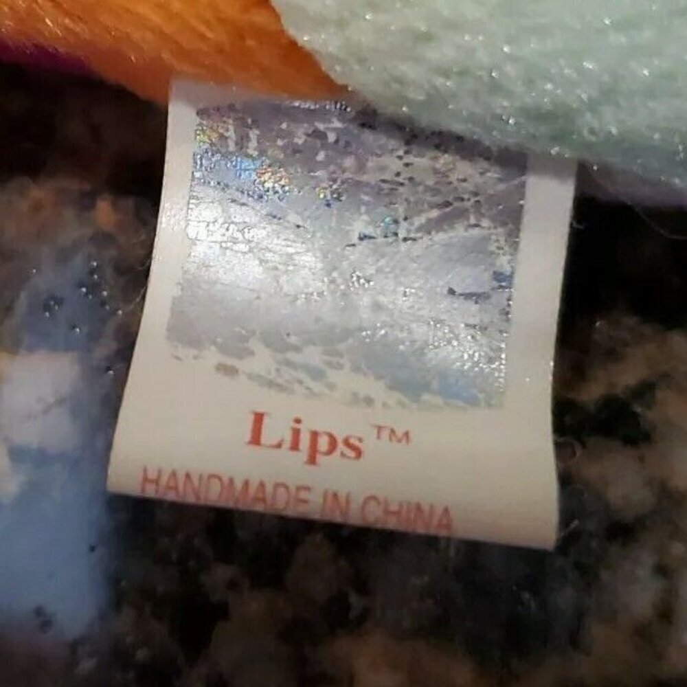 Beanie Babies 4254 Lips The Fish Toy 1999 - Picture 3 of 8